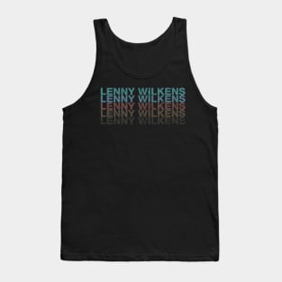 Vintage Proud Name Lenny Sports Birthday Retro Tank Top